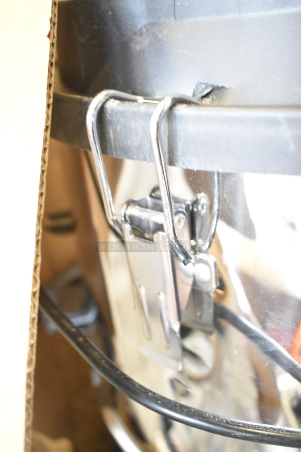 BRAND NEW Lavex 944BJ162216G 16 Gallon Stainless Steel Wet/Dry Vacuum, 100-120V, 1 Phase, with toolkit. Scratch and dent condition.