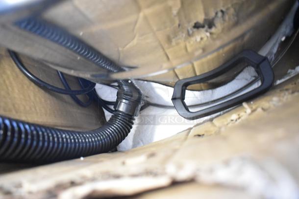 BRAND NEW Lavex 944BJ162216G 16 Gallon Stainless Steel Commercial Wet/Dry Vacuum, Scratch and Dent, in original packaging.