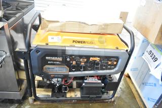 BRAND NEW SCRATCH AND DENT! Generac GP Series GP18000EFI Gasoline-Powered Portable Generator with Electric Start 8917 - 18,000/22,500W, 240V