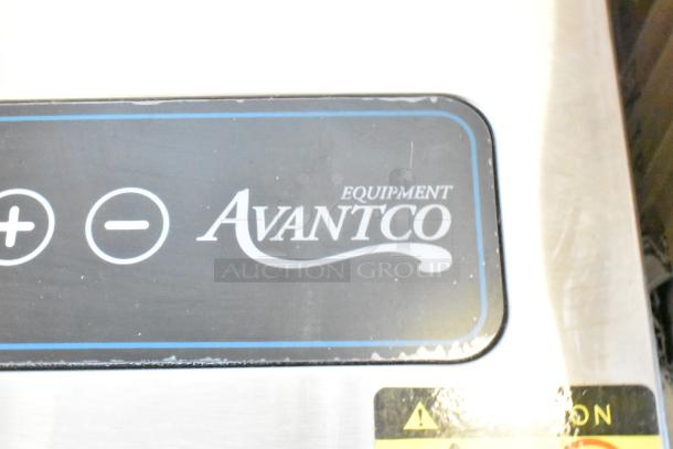 Avantco 177LT06A 6 Tray Stainless Steel Food Dehydrator, scratch and dent, glass door, 120V, works only on highest setting.