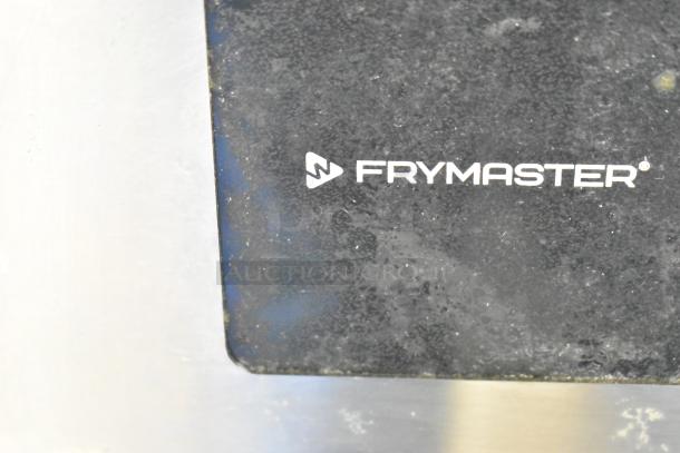Frymaster 8CSC electric pasta cooker close-up. Features stainless steel exterior. Model visible. 208V, 3-phase unit.