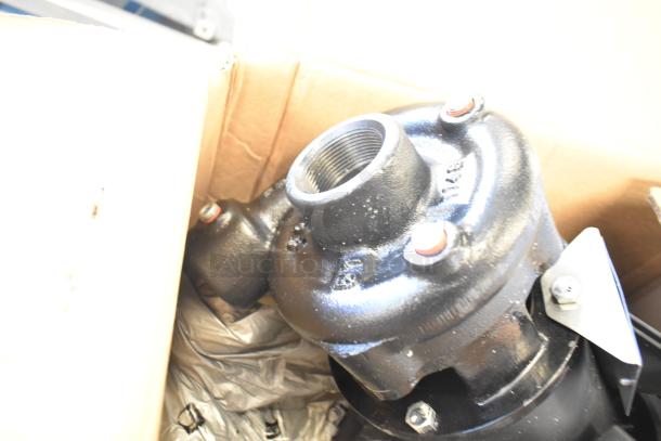 BRAND NEW Weg 13528748 Motor, 230/460 Volts, 3 Phase, in a box. Visible scratches.