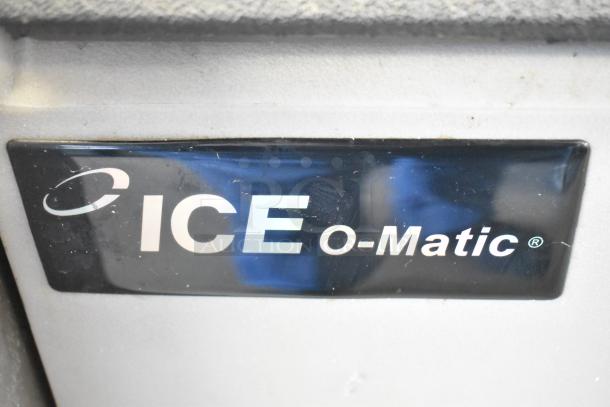 Ice-O-Matic ICEU220HA1 undercounter ice machine, 115V, 1-phase, branded panel shown, commercial use.