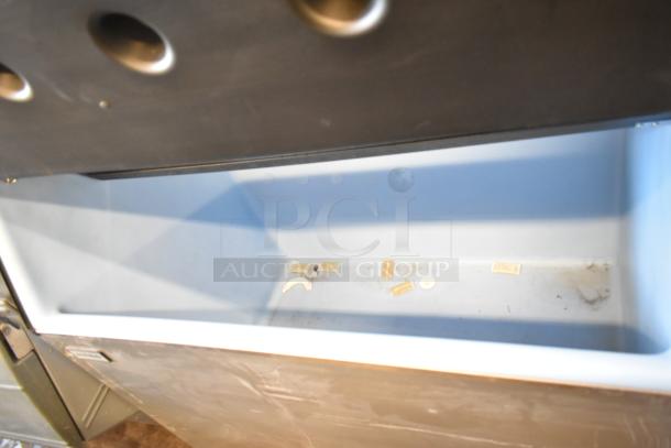 2023 Ice-O-Matic CIM1446HR6 ice machine head on B110PSB bin, clean interior, 208-230V, 1 phase, commercial use.