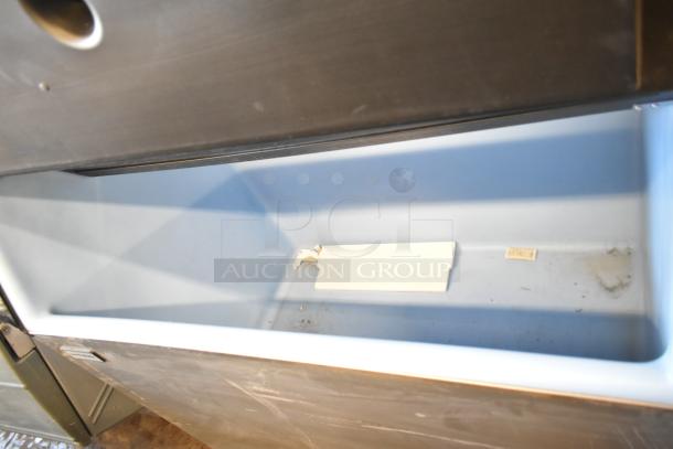 2023 Ice-O-Matic CIM1446HR6 ice machine head on B110PSB bin, 208-230V, 1 phase. Interior bin view, minimal wear.