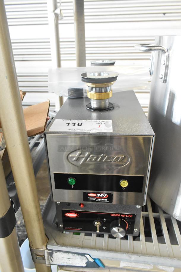 Brand new Hatco FR-9 Food Rethermalizer, dual phase, 208 volts, visible model label, slight scratches, for auction.