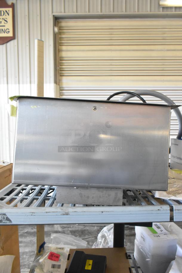 Brand new Alto-Shaam 100-HWD643 hot food well, scratch and dent condition, for 6" deep pans, 120V, 1 phase.