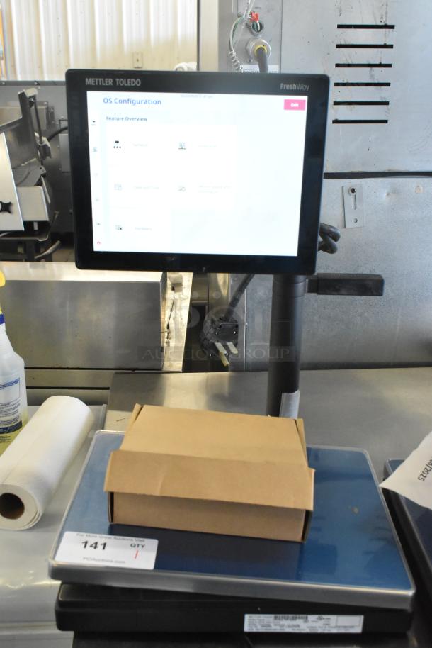 BRAND NEW Mettler Toledo FreshWay AM-6127C countertop digital produce scale with display, scratch and dent, tested, working.