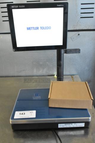 BRAND NEW Mettler Toledo FreshWay digital produce scale, AM-6127C model. Scratch and dent. Tested, working, 100-240V.