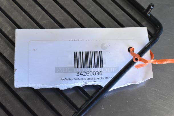 AvaValley rack with label showing barcode and model number 34260036, labeled as a small shelf for BRC-55 units. Brand new condition.