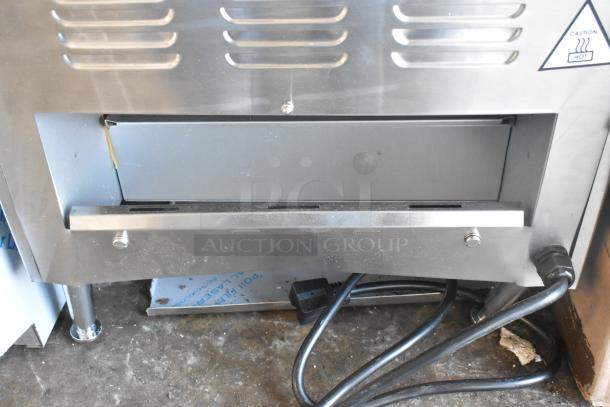Brand new Avantco 184T3600B conveyor toaster with a 3" opening, 1200 slices/hr capacity. 208V, 1 phase. Scratch and dent.