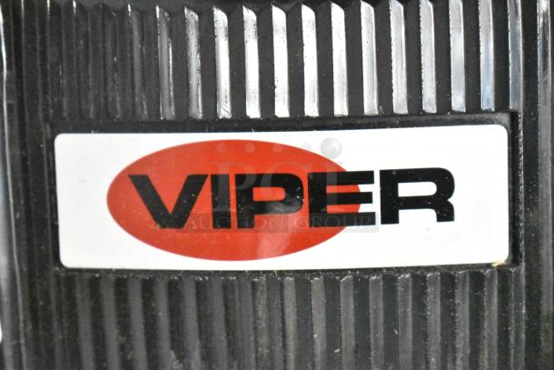 Viper SN18WD Shovelnose Wet/Dry Vacuum, shown in black with Viper logo. 120 Volts, 1 Phase. Minimal signs of wear.