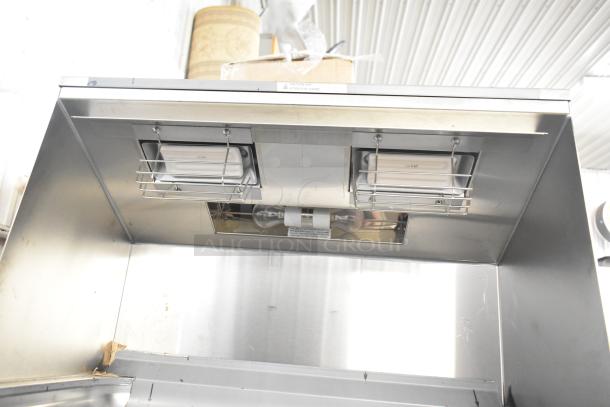 Hatco GRFHS-26 Glo-Ray 26" Portable Fry Holding Station, new with scratches, 120V, stainless steel finish.