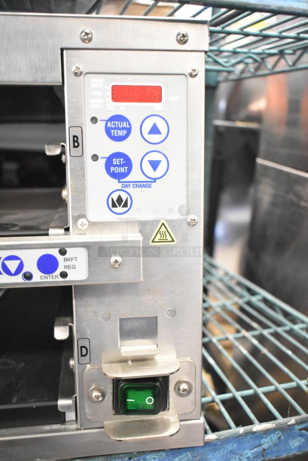 2021 Prince Castle EHB24 bin, stainless steel, digital controls, power switch, 208-240V, 1-phase, excellent condition.