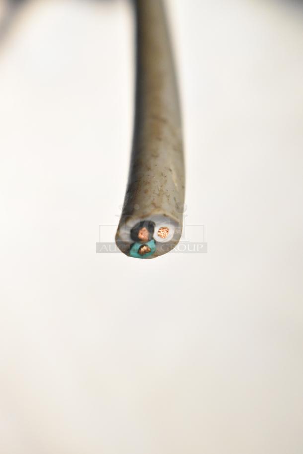 Bizerba Commercial Countertop Meat Slicer, 120V, 1 Phase, showing power cord detail.