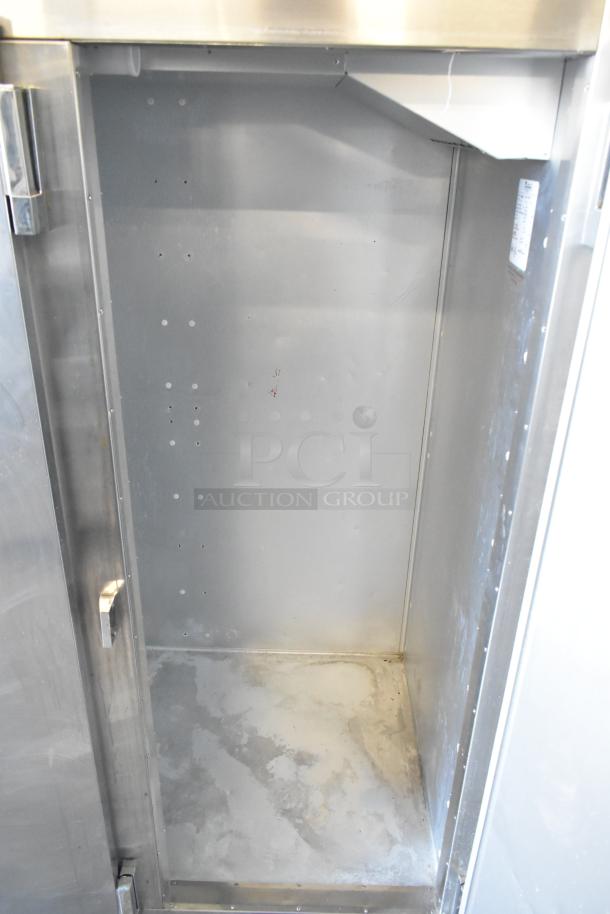 Traulsen G31010 commercial 3-door reach-in freezer, stainless steel interior, 115 volts, 1 phase, good condition.