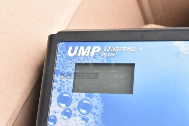 BRAND NEW SCRATCH AND DENT 2023 Knight UMP-300L Warewash Dispenser, 100-240V, 1 Phase, labeled "UMP Digital Plus."