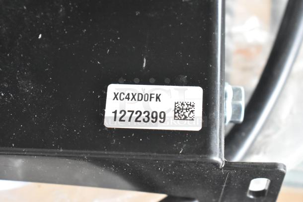 Embraco XC4XD0FK unit with label showing model and code 1272399. Includes OL1653 metal pieces for auction.