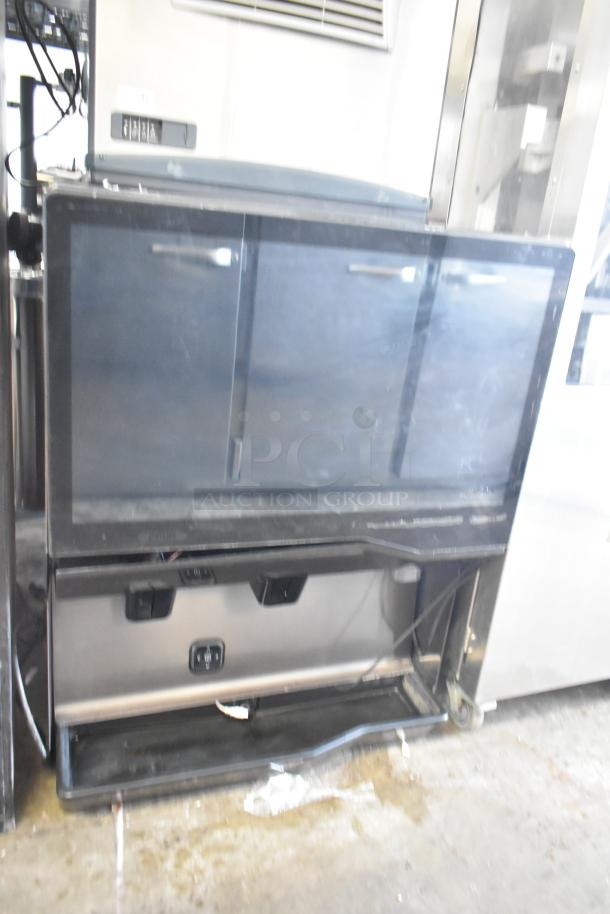 2022 Scotsman NH0622A-1B Ice Head on 2022 Lancer TP30 Carbonated Beverage Dispenser, touchscreen, auto agitation, stainless steel.