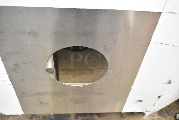 Toastmaster TCT-1627 R commercial tandoor oven, natural gas, 85,500 BTU. Visible metal exterior, showing wear.