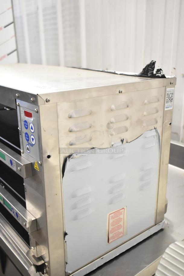 2021 Prince Castle EHB24-2 countertop holding bin, scratch and dent, 208-240V, 1 phase. Includes visible control panel.