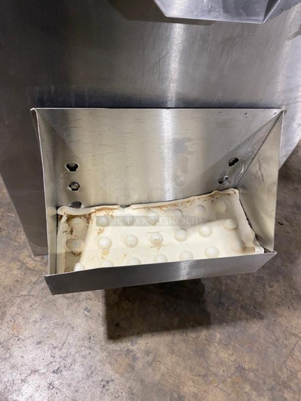 ColdElite Lab500 Gelateria Series stainless steel batch freezer, 2-speed, SN: 565602, on casters, used condition.