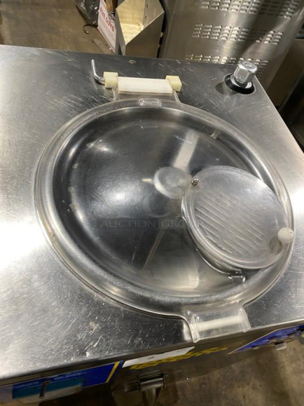 Carpigiani PASTOCREMA 55 cream cooker/pasteurizer; stainless steel; electric; model 387735; 220V 3 phase; on casters.