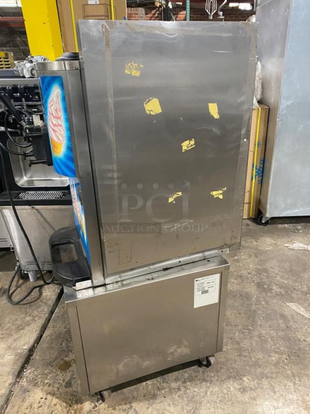 Taylor C70733 stainless steel soft serve machine, single hopper, electric, countertop model, used condition, 208-230V 3 phase.