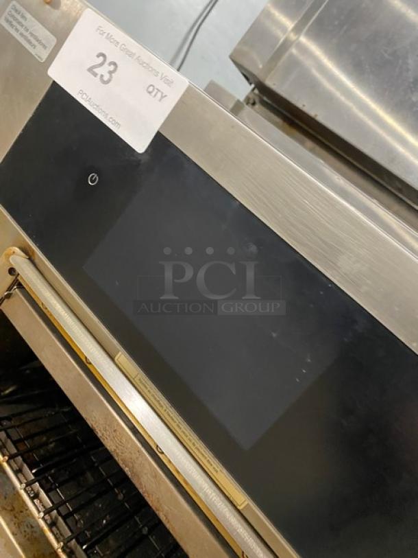 Alto-Shaam Vector-H Series 2021 commercial countertop multi-cook oven, stainless steel, dual chamber, touch controls, Model VMC-H2.