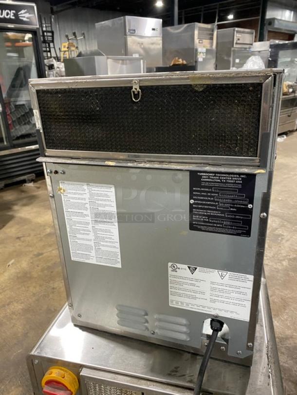 TurboChef ECO 2021 commercial stainless steel rapid cook oven. One touch control, 208/240V, model ECOD01573.