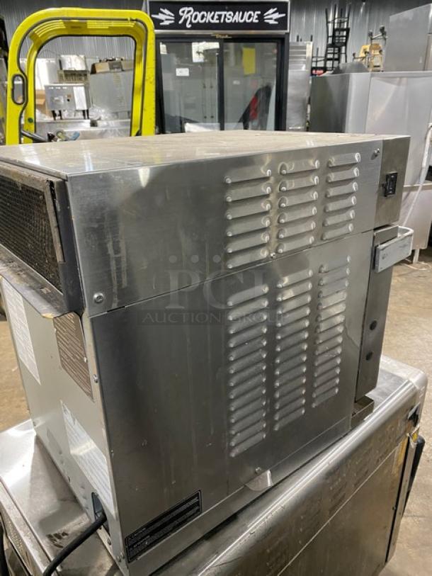 TurboChef ECO 2021 commercial rapid cook oven, stainless steel, one-touch control, model ECO SN: ECOD01573, 208/240V, good condition.