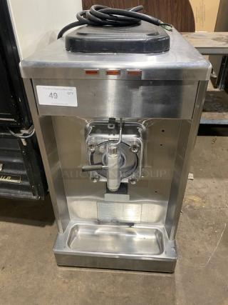 Taylor 340D-27 stainless steel frozen beverage machine with single hopper, model 340D-27. Electric 208-230V, 1 phase.