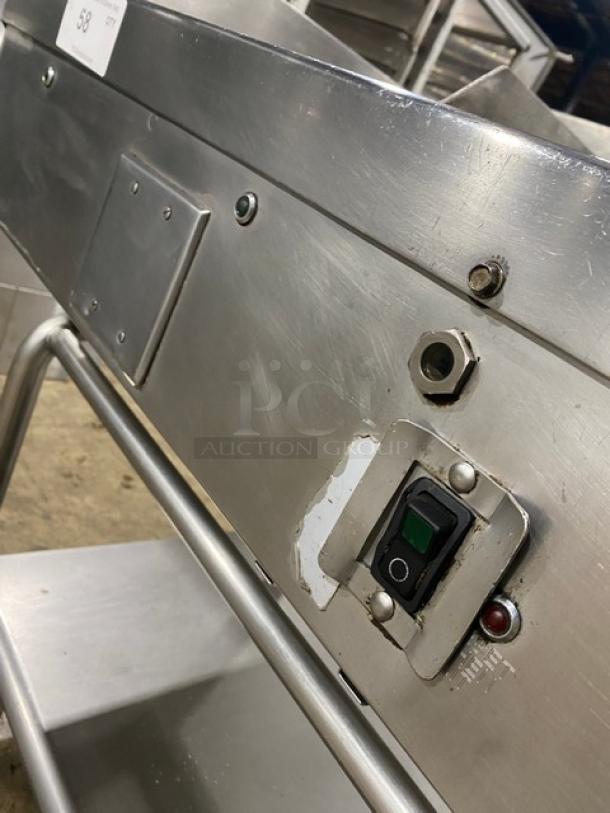 WoodStone 48" stainless steel gas plancha, model WSPL48364CT00NG, with back and side splash, on casters, includes undershelf.