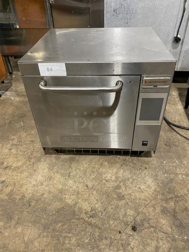 MerryChef Eikon E3 rapid cook oven, 2019 model, stainless steel, EasyTouch touchscreen, 208/240V, SN: 1906213091188.