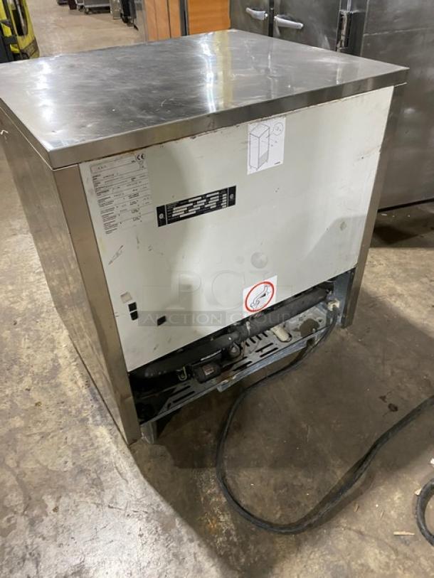 Piper Products stainless steel undercounter blast chiller, model RCM051S. Features digital controls, pan rack, and probe. 208V, 1 phase.