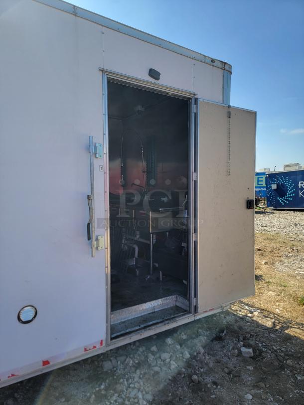 2021 Diamond Cargo 24' Mobile Kitchen, featuring Royal cooking suite, Nor-Lake refrigeration, and Ansul fire system.