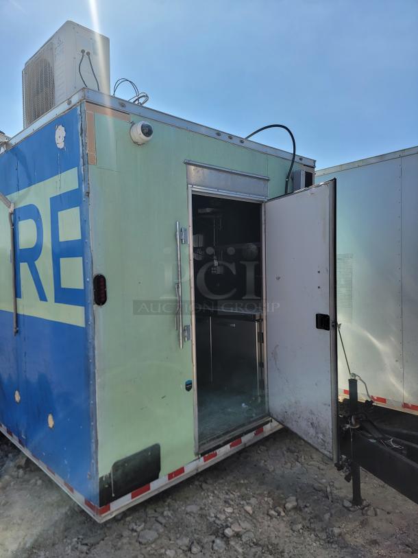 2021 Diamond Cargo 8.5 x 24 TA mobile kitchen, features Mirage Ventus X Mini Split, CaptiveAire ventilation, Ansul system.