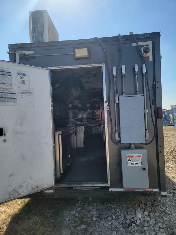 2020 Diamond Cargo 28' food trailer; equipped with Black Diamond cooking gear, Arctic Air fridge, Mitsubishi climate control.