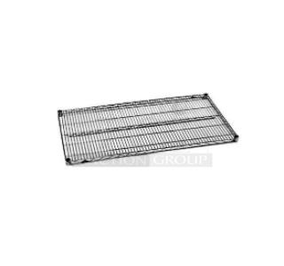 Metro Super Erecta 2148NBL black epoxy 21"x48" wired shelf, new, 800 lb capacity, 4 per case, full pallet.