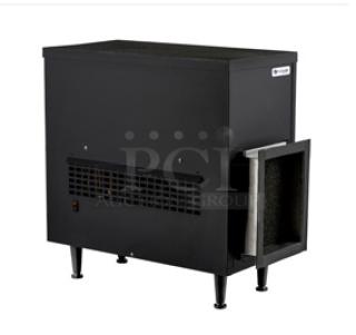 BRAND NEW Crysalli Commercial Black Undercounter Sparkling/Still Water Chiller, Model CRUCM12CL, 120V, on legs.