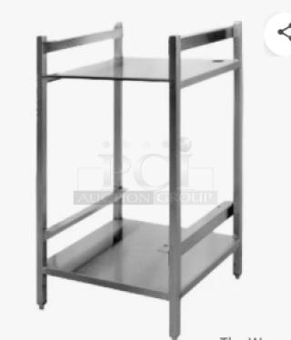 Cleveland Range stainless steel stacking stand for steamer, Model 4005001, brand new, out of box, commercial use.