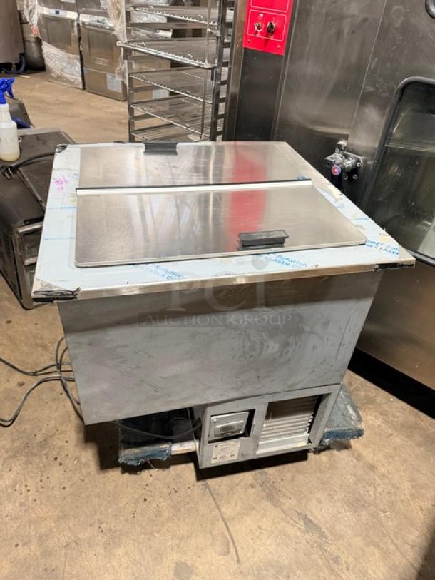 New Randell model 9552A drop-in freezer/plate chiller, out of box, stainless steel, 115V, 1 phase, serial W953250-1.