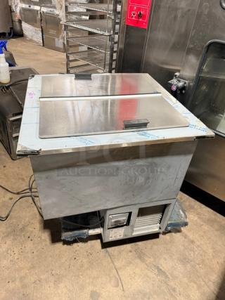 New Randell model 9552A drop-in freezer/plate chiller, out of box, stainless steel, 115V, 1 phase, serial W953250-1.