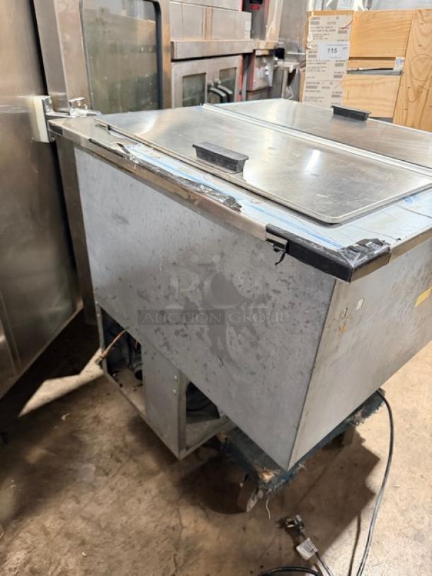 New Randell Drop In Freezer/Plate Chiller, Model 9552A, Serial W953250-1, 115V, 1 Phase, slight exterior wear.