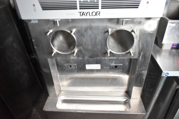 Taylor ice cream machine inside new 8.5' x 28' Wendy's mobile kitchen trailer, stainless steel, NSF certified.