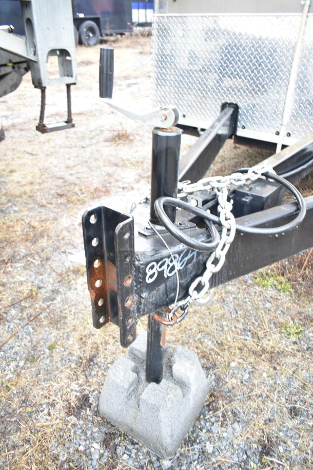 2021 Nationwide 8.5' x 24' food trailer hitch and chains, ready for customization, in good condition, sold with clear title.