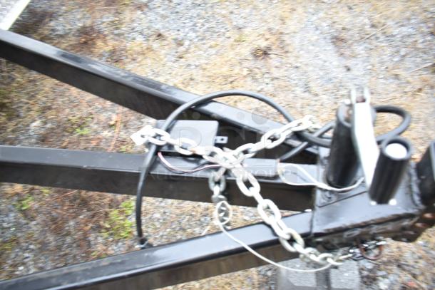 2021 Nationwide 8.5' x 24' food trailer shell, ready for customization. Includes sinks, wire shelving, and IT cabinet. Clear title.