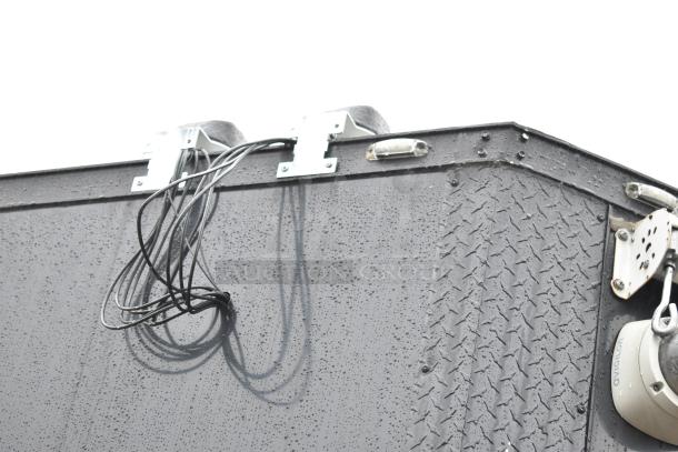 2020 SDG 8.5' x 20' food trailer shell with wiring details, ready for equipment. Sold with clear title.