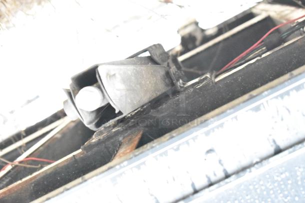 2020 SDG 8.5' x 20' food trailer shell, includes Martin IT/Network Cabinet; visible wiring; ready for customization.