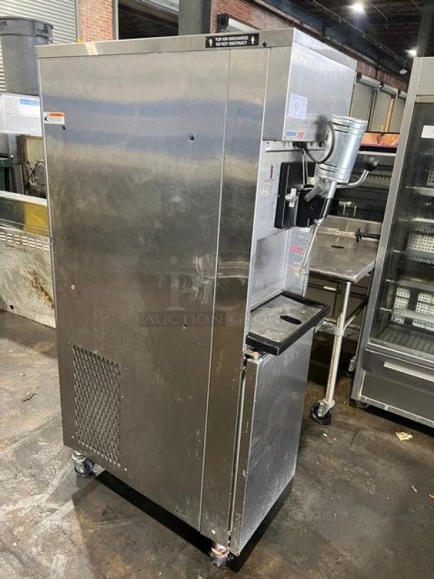 Electro Freeze 78RMT232 soft serve machine, stainless steel, single flavor, on casters, electric, 3-phase, used condition.